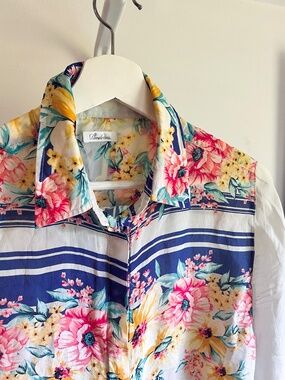 Stenströms Silk Floral Shirt